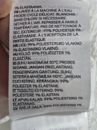 Blusa H&M blanca T M