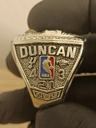 Anillo Campeón 2005 NBA Spurs 2005 Tim Duncan