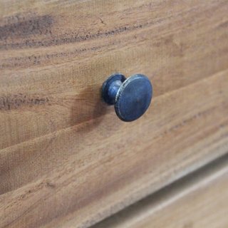 Cassettiera 4 Cassetti 4 Vani con Cesti in Legno