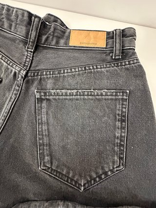 Shorts Vaqueros Stradivarius Gris