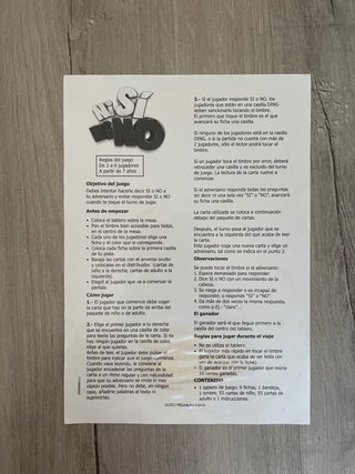 Juego Ni Sí Ni No Megableu