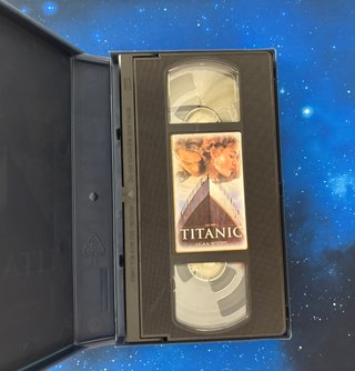 VHS Titanic Leonardo DiCaprio Kate Winslet