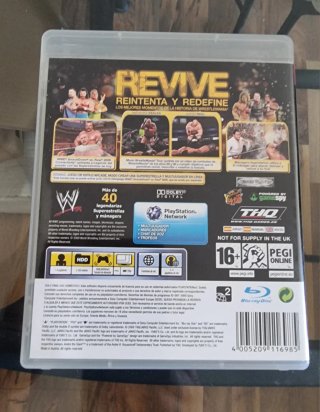 Juego PS3 Legends of WrestleMania