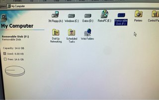 Retro PC Vintage Pentium MMX 250MHz 128MB 8GB SSD