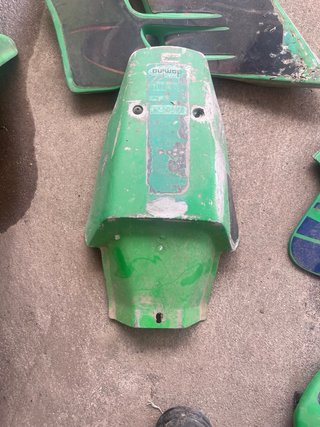 Plásticos Rieju RR Verdes