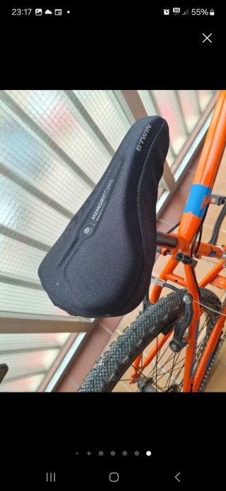 Bicicleta infantil naranja