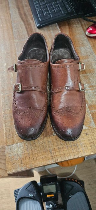 Zapatos tipo inglés marrones