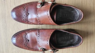 Zapatos tipo inglés marrones