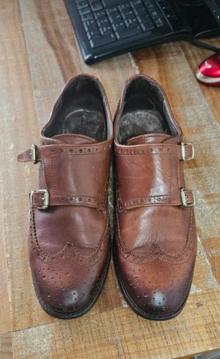 Zapatos tipo inglés marrones