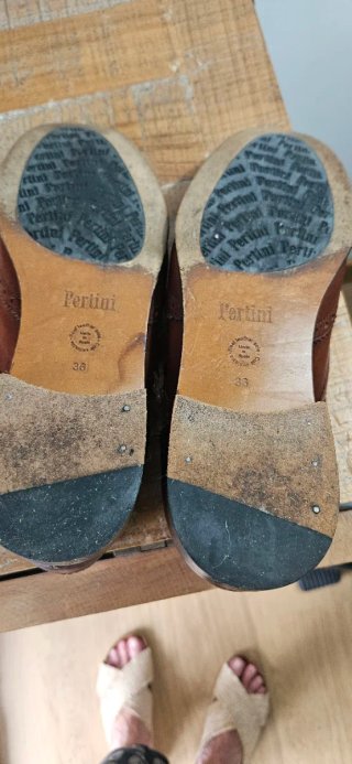 Zapatos tipo inglés marrones