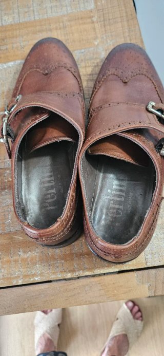 Zapatos tipo inglés marrones