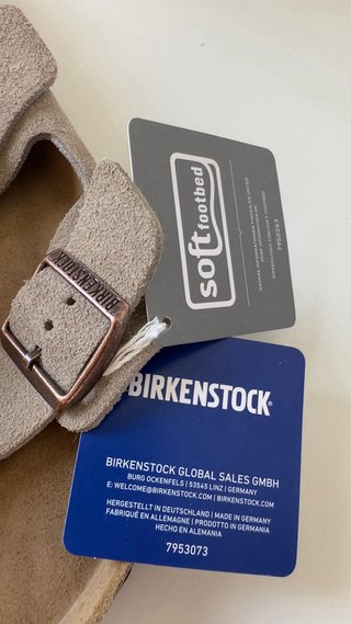 Sandalias Birkenstock Beige Talla 43