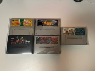 Lote coleccion 23 Juegos Super Famicom/SNES/SFC