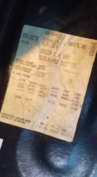 Radiador agua seat 486941 r3570001 ibiza (6j5)