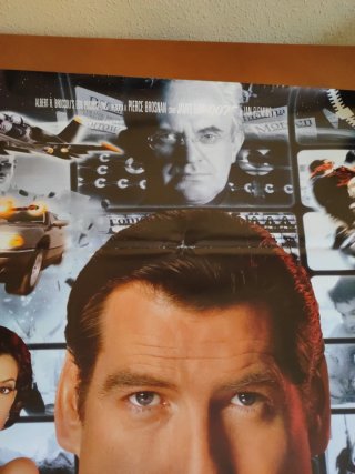 Póster James Bond El Mañana Nunca Muere Original