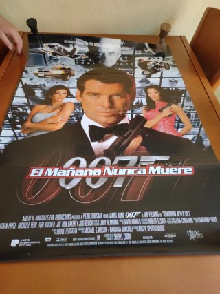 Póster James Bond El Mañana Nunca Muere Original