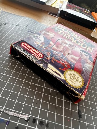 Double Dragon NES PAL ESP Scatola Cartuccia