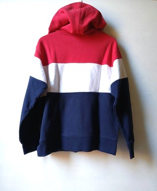 Sudadera Levi's Color Block Roja, Blanca y Azul