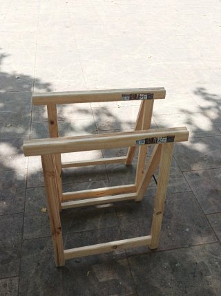 Caballetes de madera