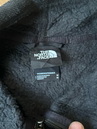 Branded black The Nort Face woman fleece jacket