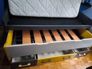 Conjunto Cama Nido Juvenil y Comoda