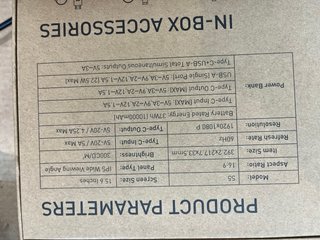 Teamgee 15.6 Monitor Portátil Extensor#125025
