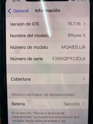 iPhone X 256GB Space Gray