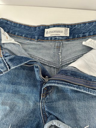 Shorts vaqueros Stradivarius