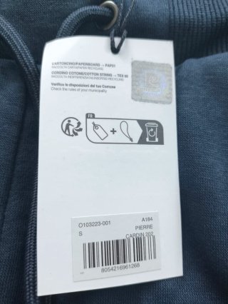 Pantalón corto Pierre Cardin azul marino Talla S