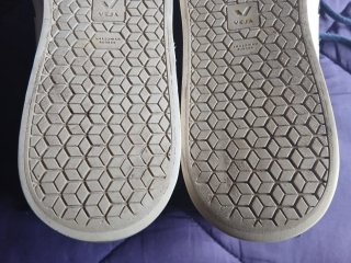 Zapatillas Veja azul y blanco buen estado