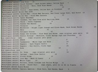 Lote 34 Figuras Lego Marvel Originales
