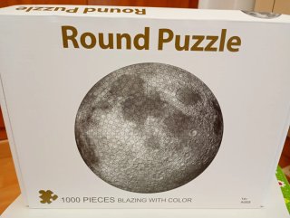 Puzzle Redondo Luna 1000 Piezas