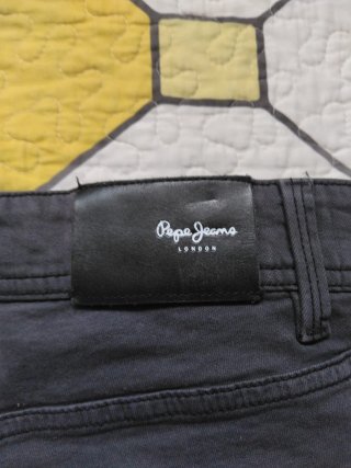 Pantalones Pepe Jeans Slim Talla S Negros