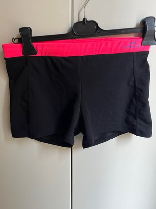 Costume da bagno Nabaiji donna nero/rosa