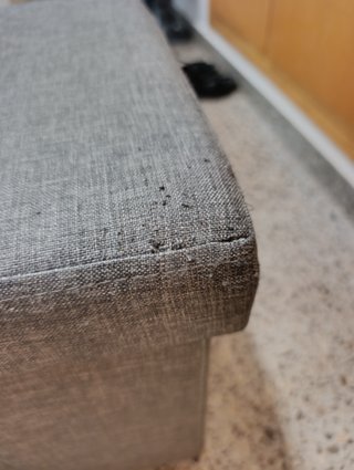 Taburete Plegable Cueva Mascota Gris