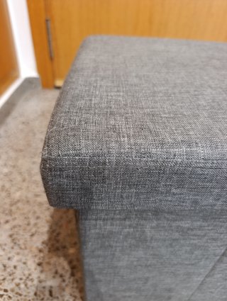 Taburete Plegable Cueva Mascota Gris
