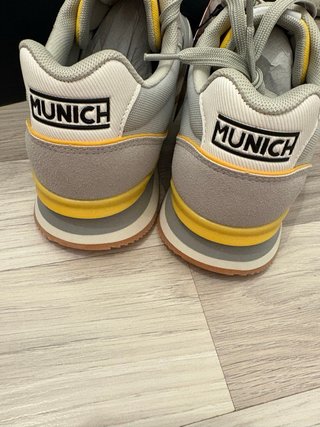 Zapatillas Munich Hombre Gris