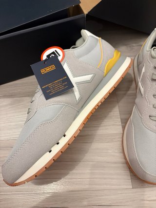 Zapatillas Munich Hombre Gris