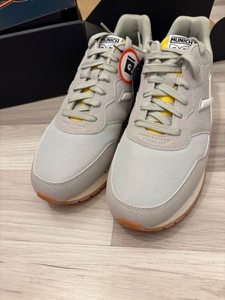 Zapatillas Munich Hombre Gris