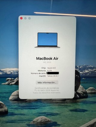 MacBook Air M2 Gris Espacial