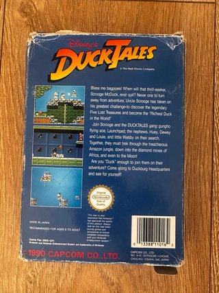 Duck Tales NES PAL Esp (CAPCOM)