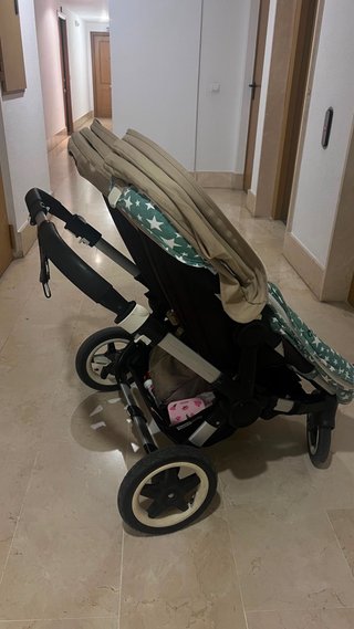 Carrito gemelar Bugaboo + Rockit