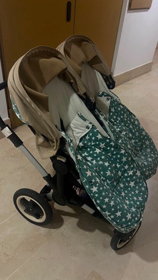 Carrito gemelar Bugaboo + Rockit