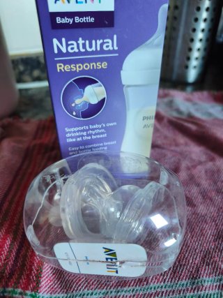 2 Biberones Philips Avent Natural Response