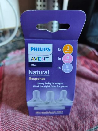 2 Biberones Philips Avent Natural Response