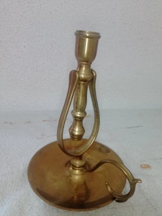 Candelabros de bronce (dorado y plateado)