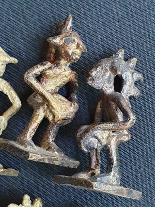 Ajedrez Brutalista Bronce Burkina Faso