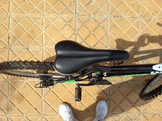 Bicicleta juvenil 24 pulgadas suspensión y cambios