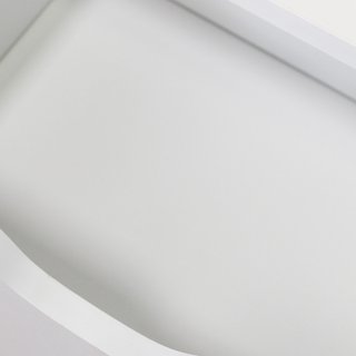 Comodino 2 Cassetti Bianco 50x40x30cm in Legno