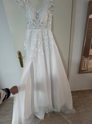 Vestido de Novia Blanco Encaje